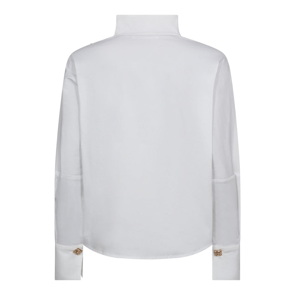SANNA ASYM BUTTON BLOUSE